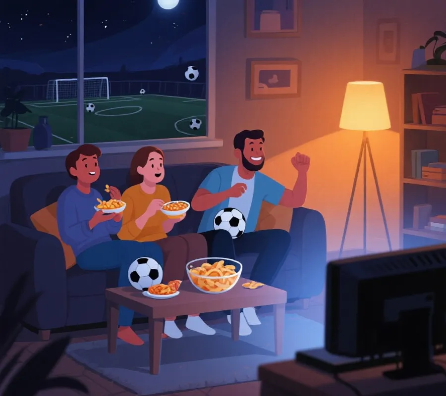 香港觀賽情境示意圖